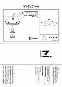 Встраиваемый светильник Maytoni Metal DL294-5-3W-WC
