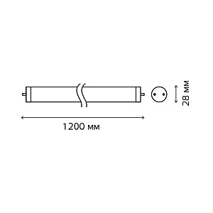 Светодиодная лампа Gauss 93029