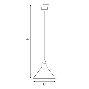 Трековый светильник Lightstar Loft L1T765026