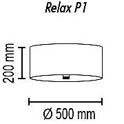 Светильник потолочный TopDecor Relax Relax P1 10 06g