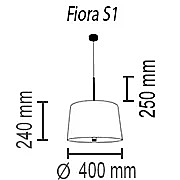Светильник подвесной TopDecor Fiora Fiora S1 19 04sat