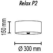 Светильник потолочный TopDecor Relax Relax P2 10 01g