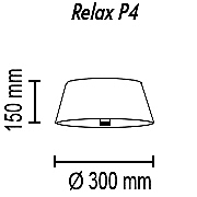 Светильник потолочный TopDecor Relax Relax P4 10 02g