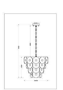 Подвесная люстра Arte Lamp Lambrusco A4069LM-7AB