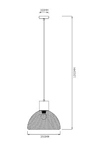 Светильник подвесной Arte Lamp Castello A7046SP-1PB