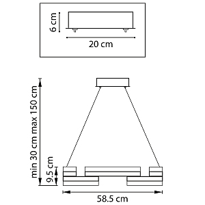 Подвесная люстра Lightstar Rotonda 736323