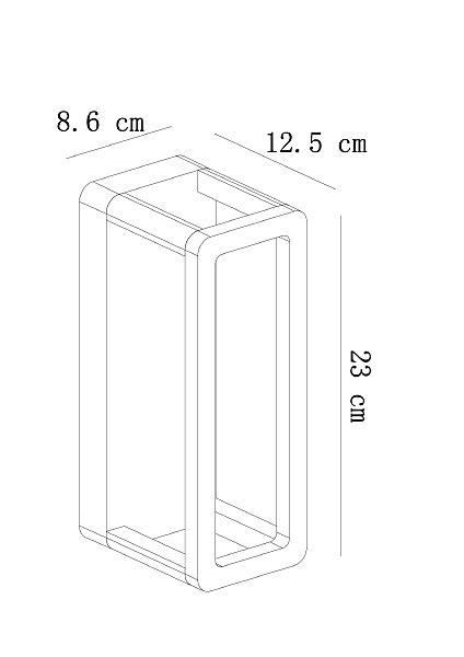 Уличный настенный светильник Arte Lamp Hassaleh A3374AL-1BK