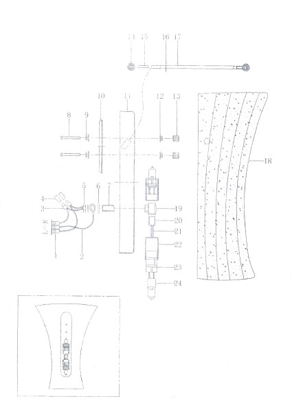 Настенное бра Lightstar Zucche 820623