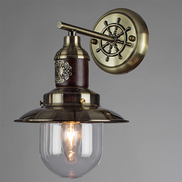 Бра со штурвалом Sailor A4524AP-1AB Arte Lamp