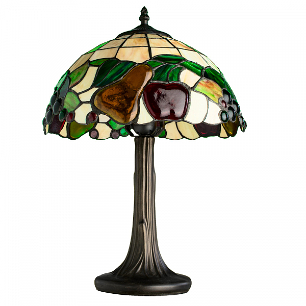 Разноцветная настольная лампа Tiffany A1232LT-1BG Arte Lamp