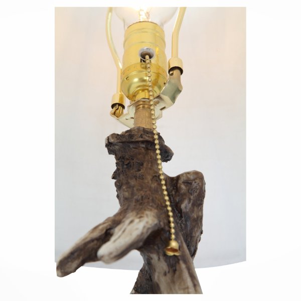 Настольная лампа с рогами Renna SL153.704.01 ST Luce