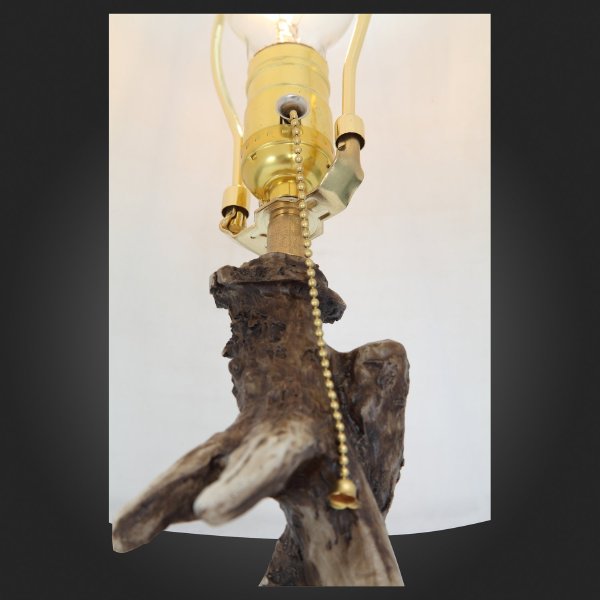 Настольная лампа с рогами Renna SL153.704.01 ST Luce