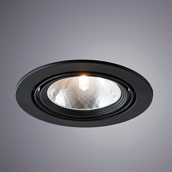 Встраиваемый светильник Arte Lamp Apus A6664PL-1BK