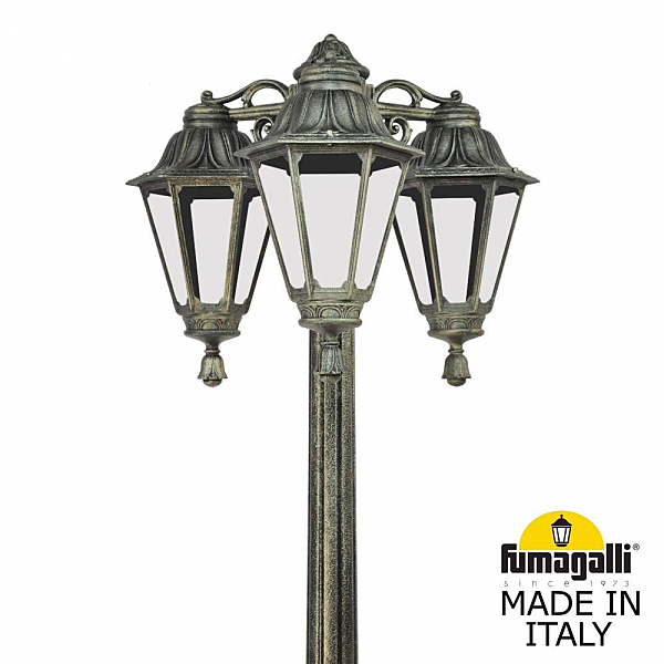 Столб фонарный уличный Fumagalli Rut E26.157.S30.BXF1RDN