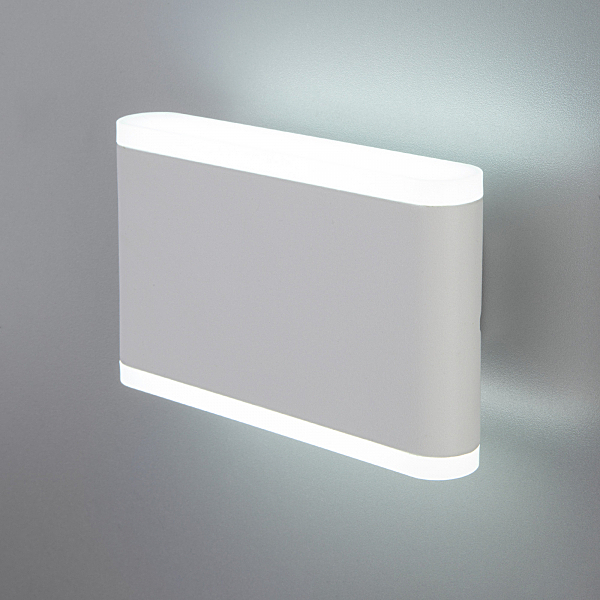 Уличный настенный светильник Elektrostandard Cover 1505 TECHNO LED COVER белый