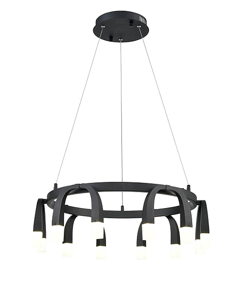 Подвесная люстра Vele Luce Negro VL7102P12