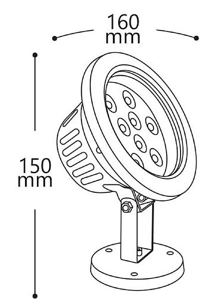 Прожектор уличный светодиодный Feron  32040