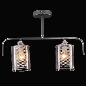 Потолочная люстра Natali Kovaltseva 75066 75066/2C STAIN SILVER