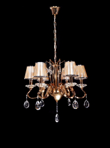 Подвесная люстра Lumina Deco Finezzia LDP 9267-6 GD