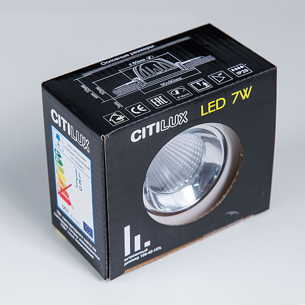 Встраиваемый светильник Citilux Альфа CLD001KNW4