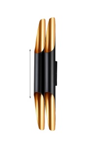 Настенное бра Crystal Lux CLT 332-V2 CLT 332W4-V2 BL-GO