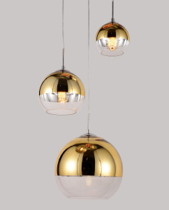 Светильник подвесной Lumina Deco Veroni LDP 1029-3 GD
