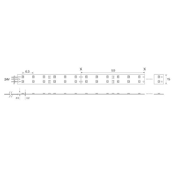 LED лента Feron LS615 27733