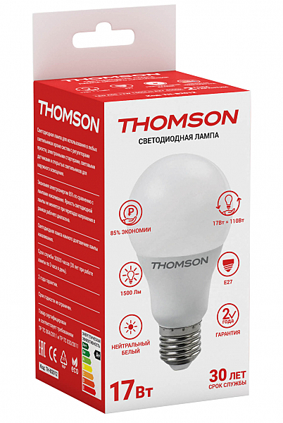 Светодиодная лампа Thomson Led A65 TH-B2012