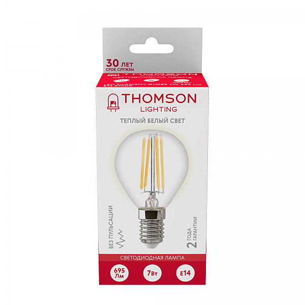 Светодиодная лампа Thomson Filament Globe TH-B2083