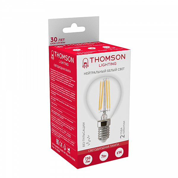 Светодиодная лампа Thomson Filament Globe TH-B2084