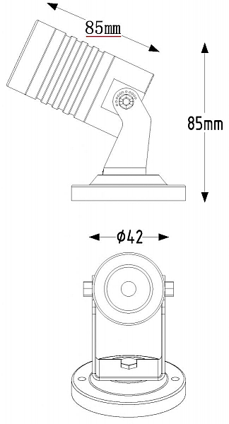 Светильник спот Deko-Light Mini 131006