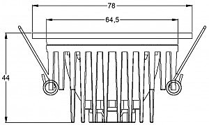 Уличный встраиваемый Deko-Light COB 68 IP65 565110