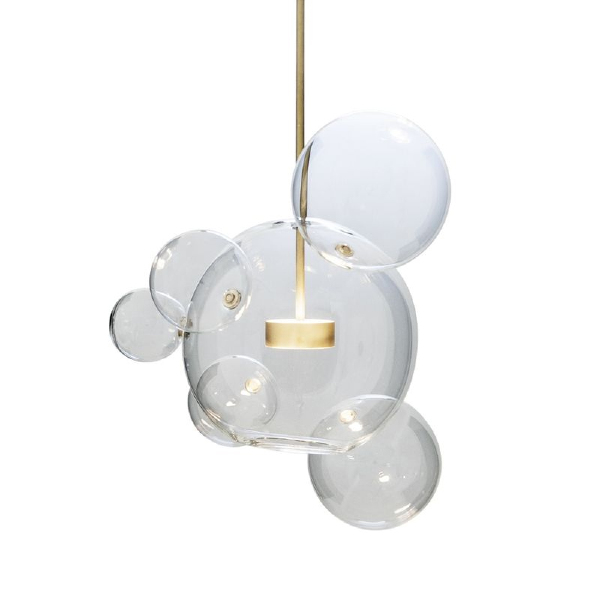 Светильник подвесной Delight Collection Bubbles KG0943P-1 gold