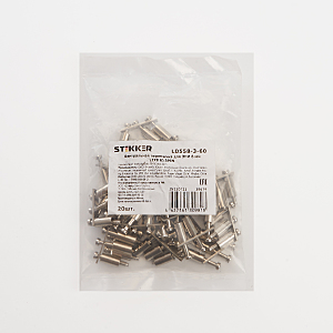 Центральная перемычка для ЗНИ 6 мм (JXB 6) 3PIN (DIY упак 20 шт) Stekker LD558-3-60 39674