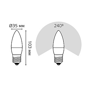 Светодиодная лампа Gauss 30222