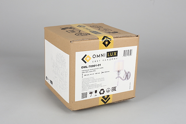 Настенное бра Omnilux Bollate OML-70901-01