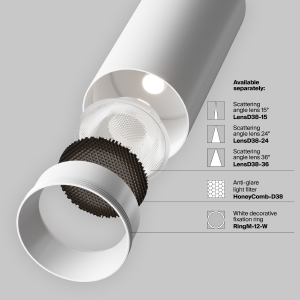 Трековый светильник Maytoni Focus LED Unity TR021-1-12W3K-W-D-W
