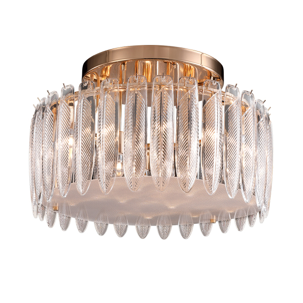 Потолочная люстра Delight Collection Piuma MX22027002-D65 light rose gold