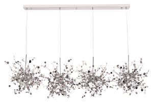 Подвесная люстра Crystal Lux Garden GARDEN SP3х4 L1600 CHROME