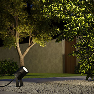 Грунтовый светильник Elektrostandard Landscape Landscape LED черный (043 FL LED)