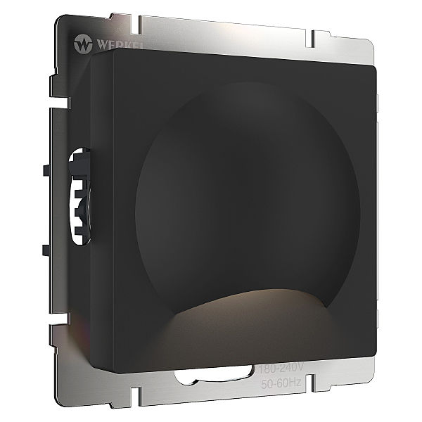 Встраиваемый светильник Werkel W1154408/ Встраиваемая LED подсветка Moon (черный матовый)