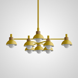Люстра на штанге ImperiumLoft Fanta_A01 101568-26