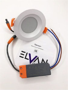 Встраиваемый светильник Elvan 5048 VLS-5048R-8W-NH-Wh