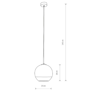Светильник подвесной Nowodvorski Globe PLus S 7605