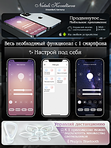 Потолочная люстра Natali Kovaltseva Cascade LED LAMPS 81157