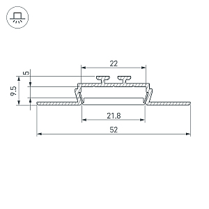 Профиль Arlight Klus-Lock 019185