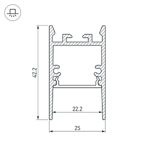 Профиль Arlight Sl-Comfort 031729