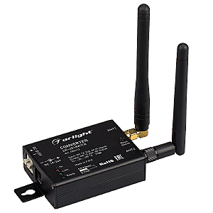 Wi-Fi конвертер (из WiFi в RF) к контроллерам серии SR-1009x для управления через телефон по Wi-Fi Arlight 020413