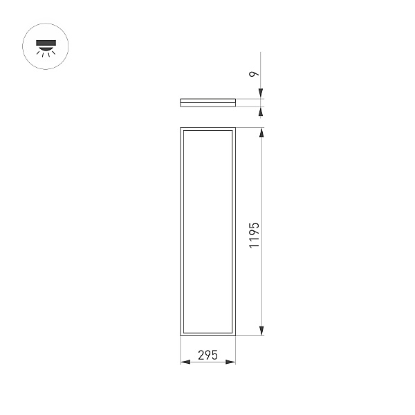 Светодиодная панель Arlight Intenso 036236