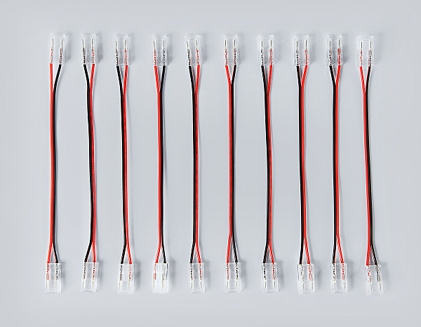 Соединитель гибкий двухсторонний COB 12/24V (2 конт.) (10шт) Ambrella LED Strip GS7901